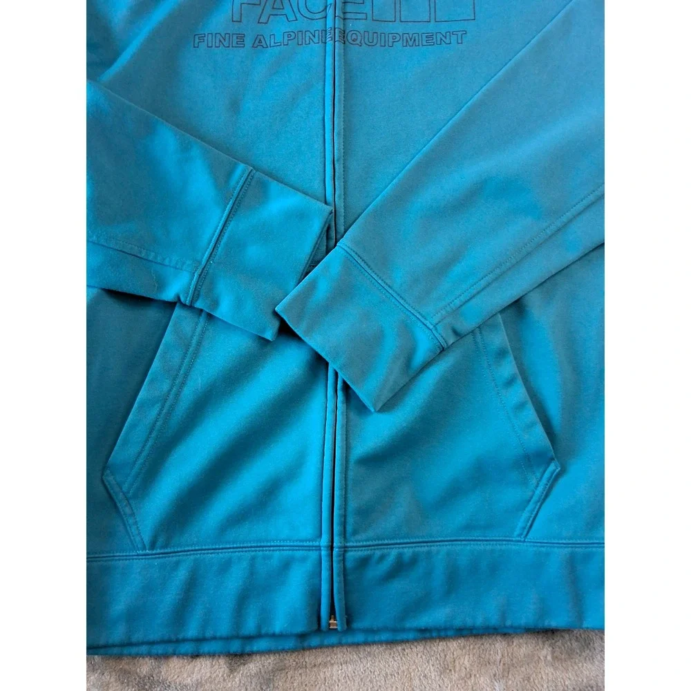 The‎ North Face Mens Blue Full Zip Hoodie Fine Alpine Equipment Fleece Jacket L